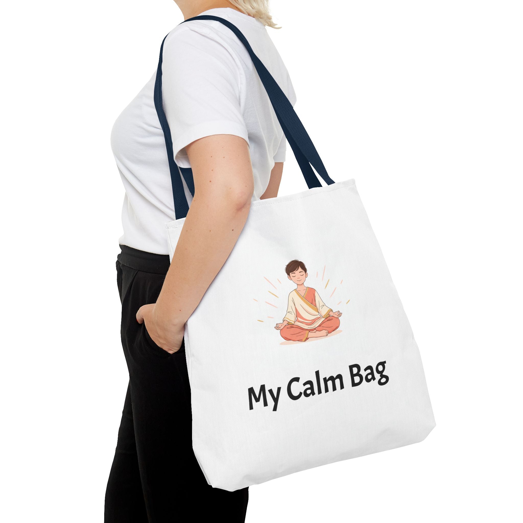 Calm Tote Bag — “My Calm Bag” Meditation & Everyday Tote