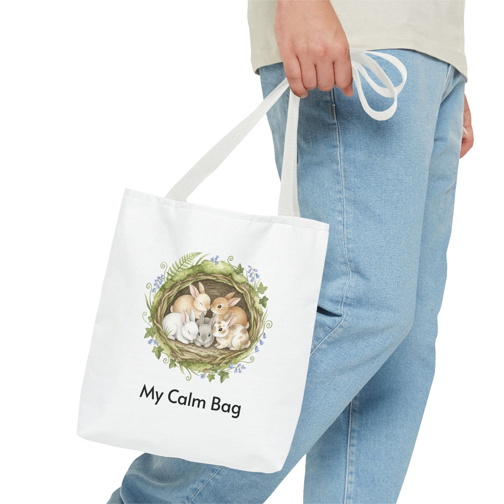 “My Calm Bag” - Bunnies & Kittens Tote