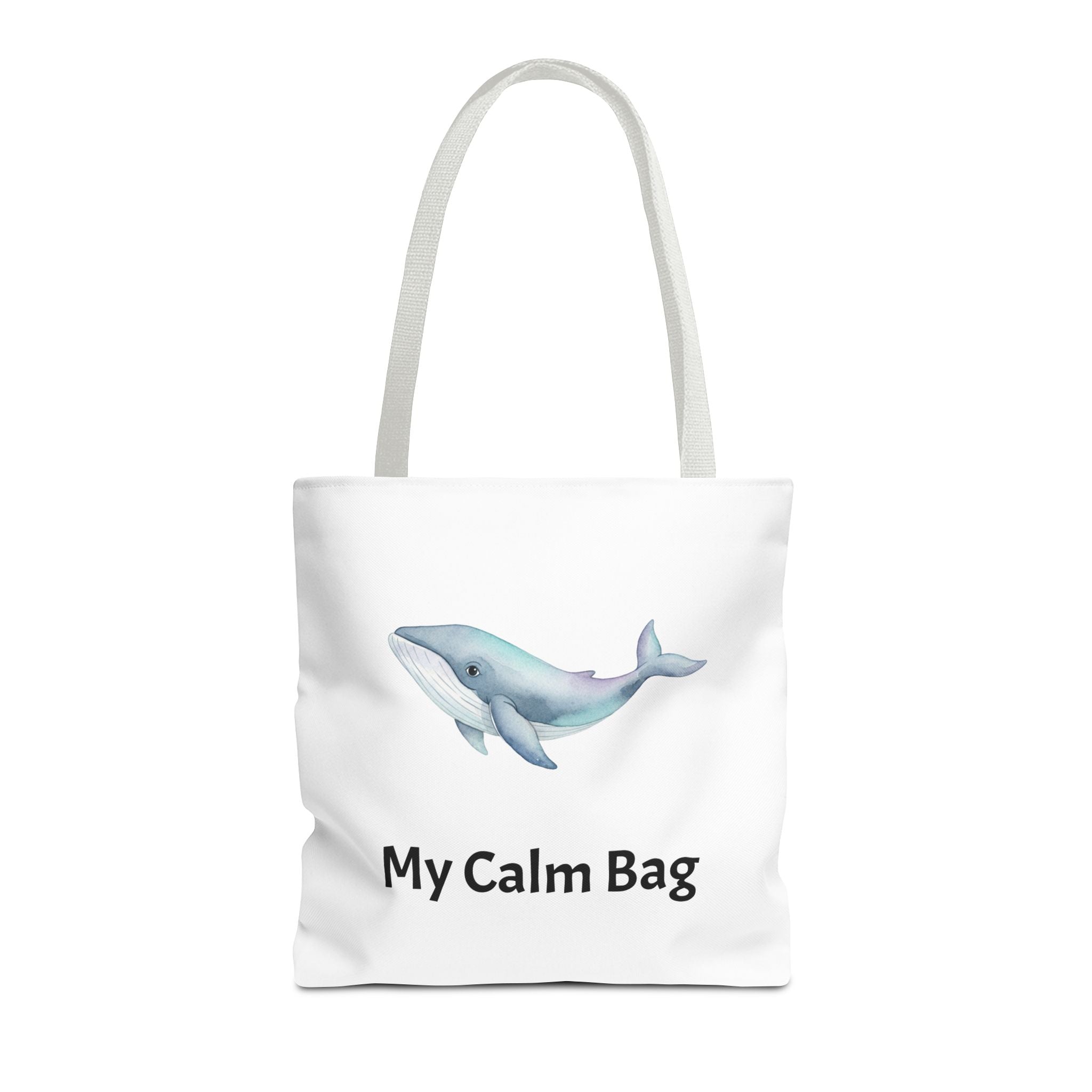 “My Calm Bag” Whale & Turtle Everyday Tote