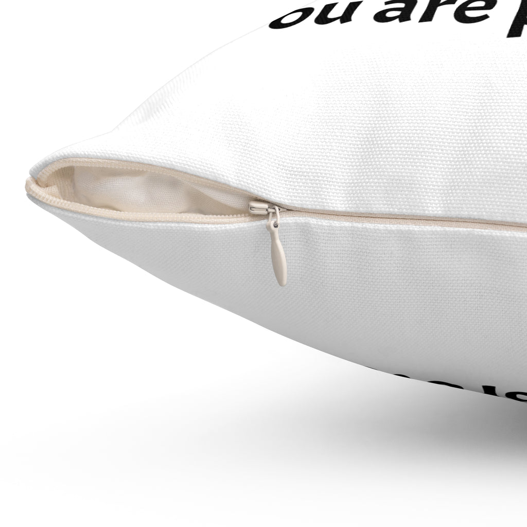 Lion Calm Corner Pillow — "You Are Protected"