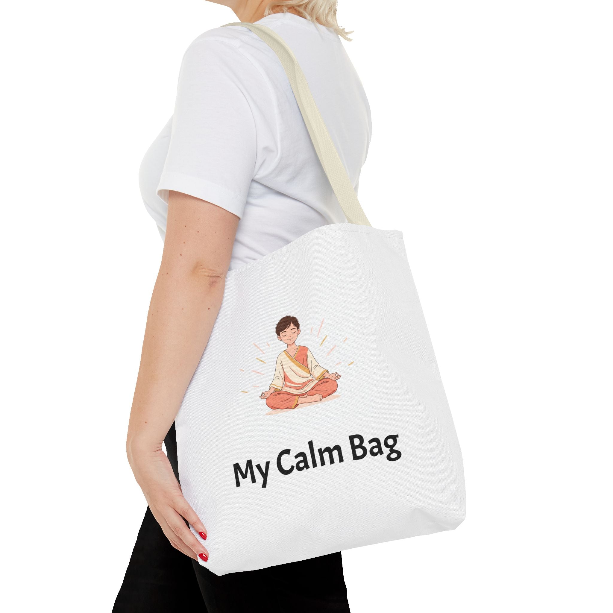 Calm Tote Bag — “My Calm Bag” Meditation & Everyday Tote