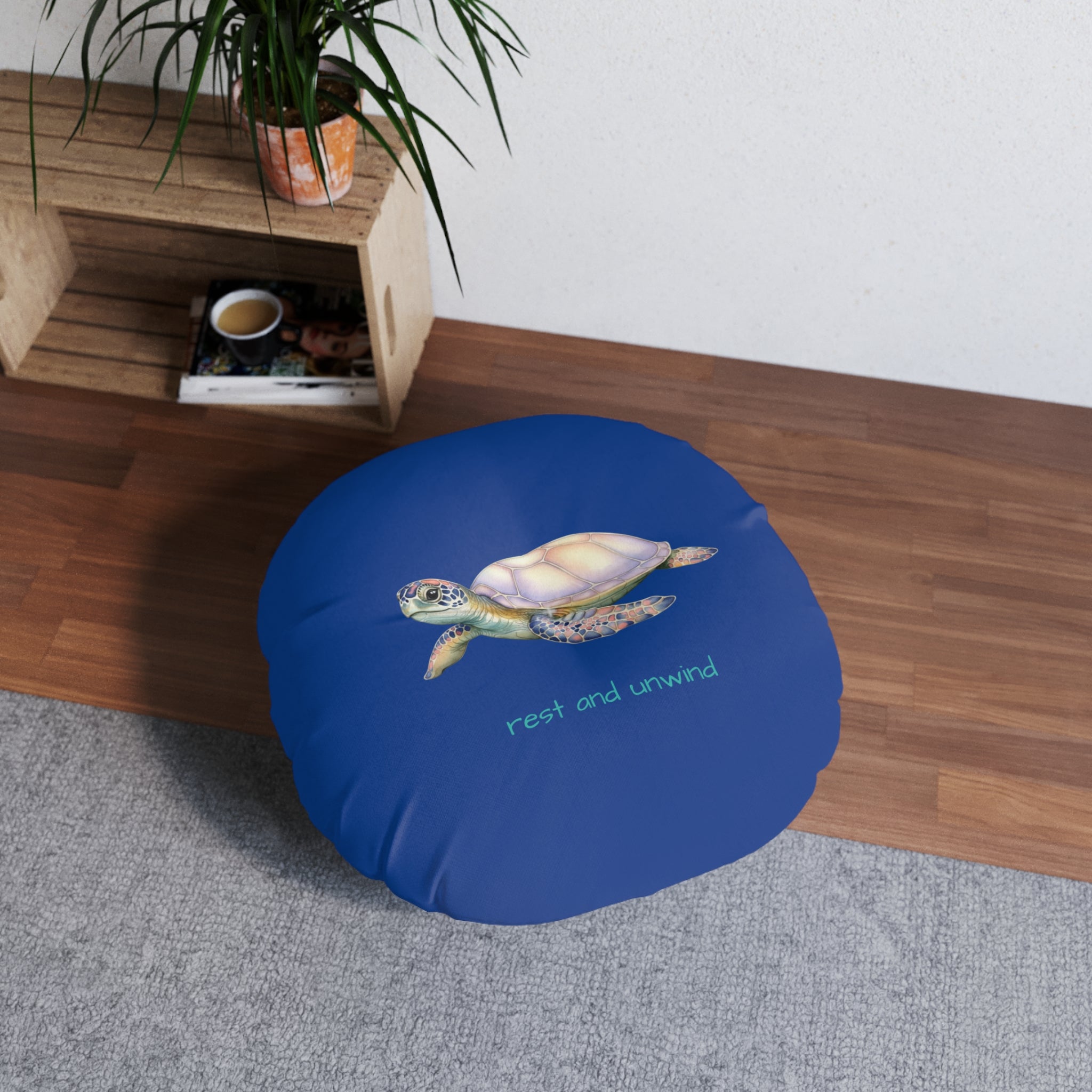 Turtle Calm Corner Floor Cushion