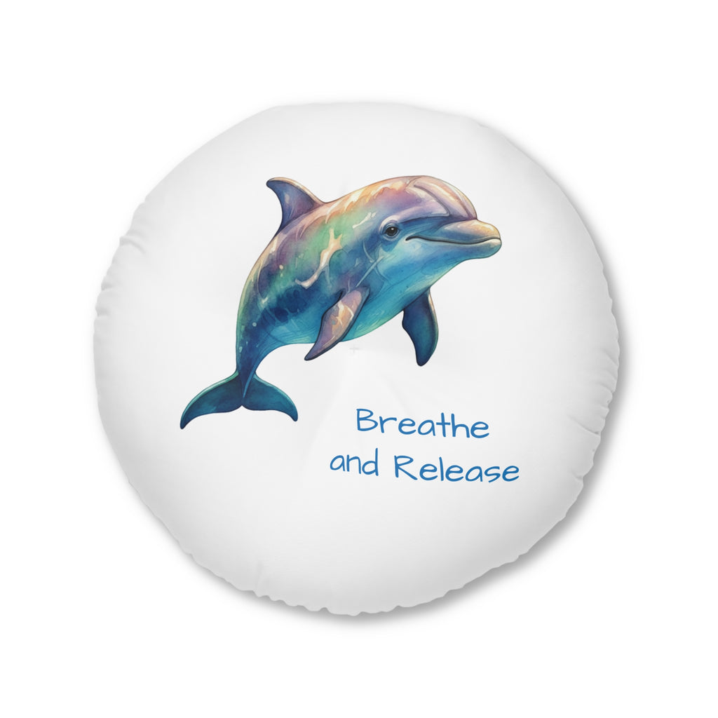 Calming Dolphin & Manatee Floor Pillow