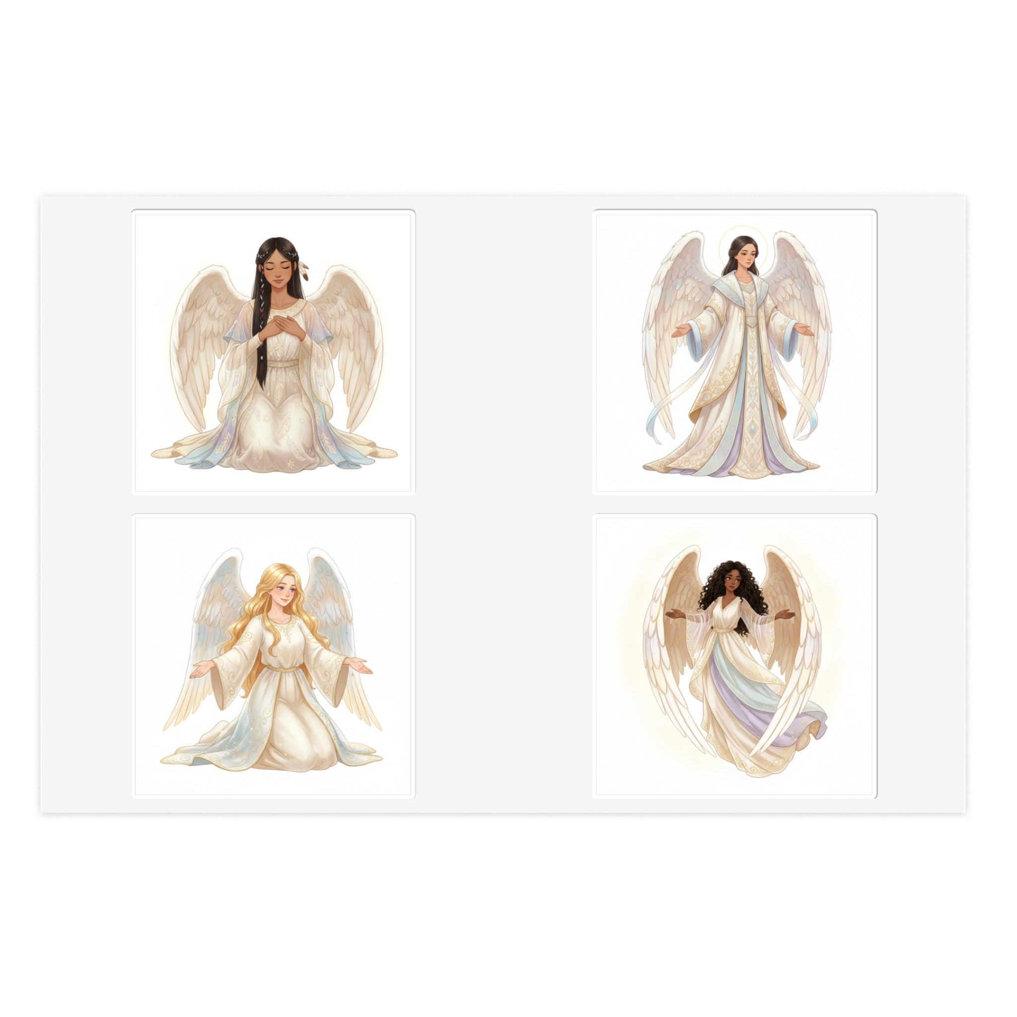 Angels Sticker Sheet —  Guardian Angel Decals
