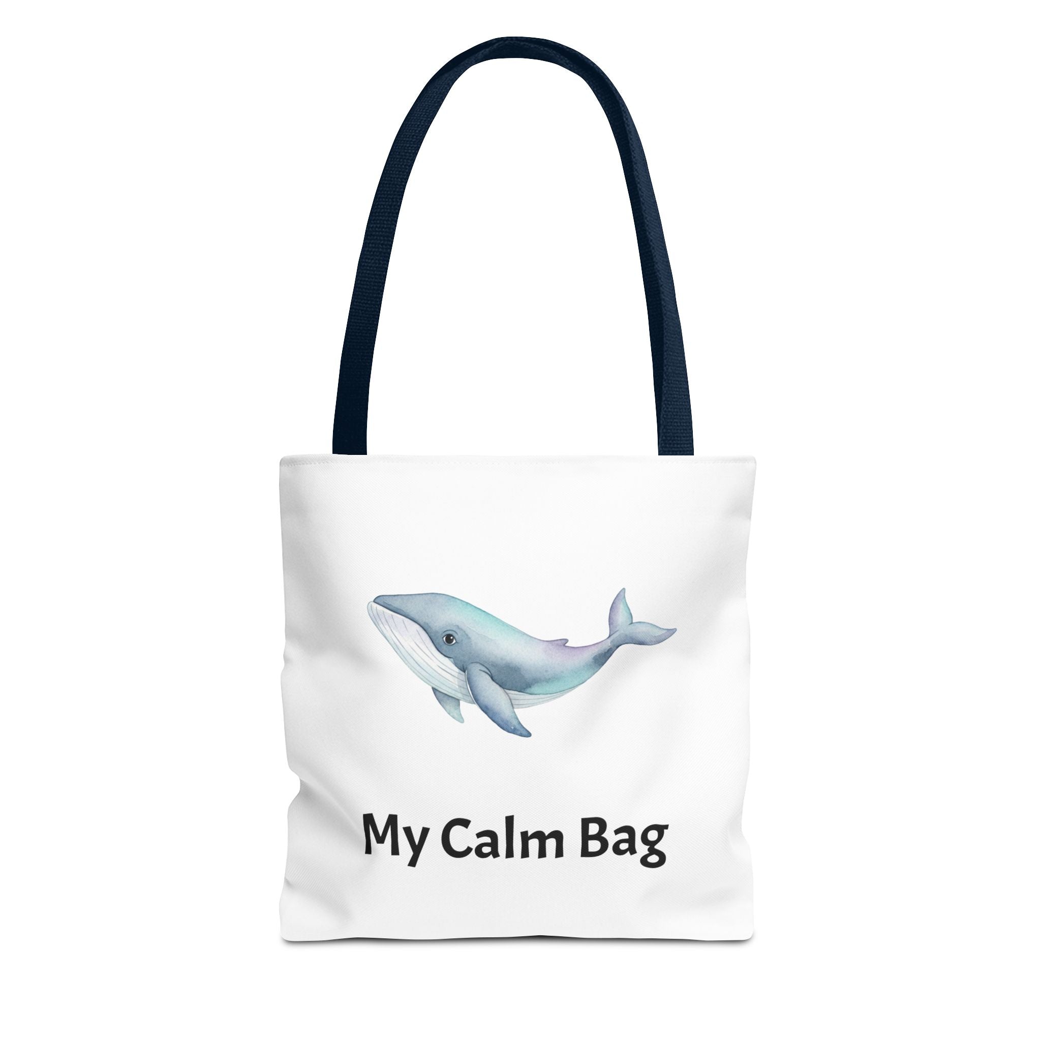 “My Calm Bag” Whale & Turtle Everyday Tote