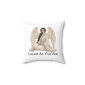 Angel Meditation Pillow — 'Breathe and Relax' / 'Loved As You Are'