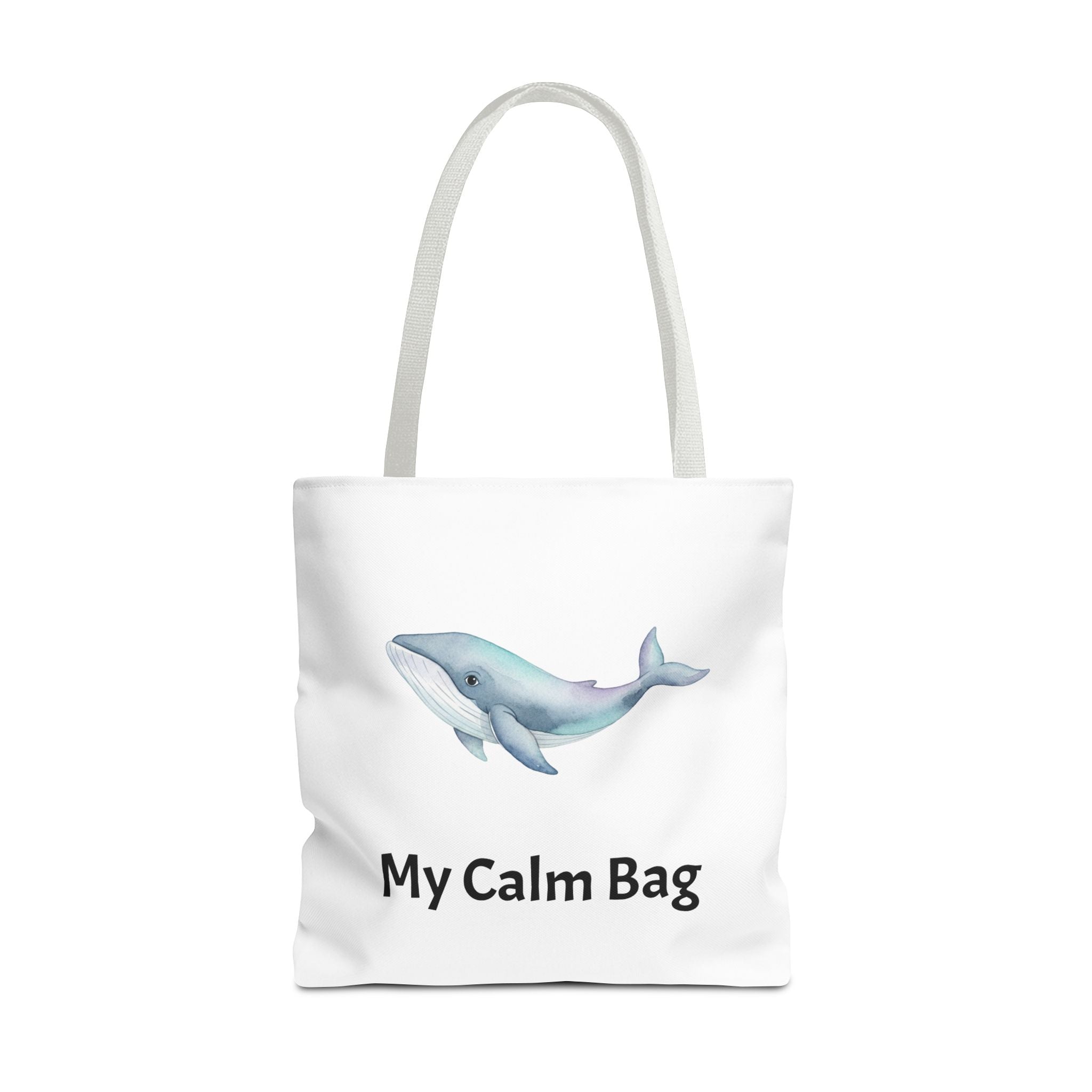 “My Calm Bag” Whale & Turtle Everyday Tote