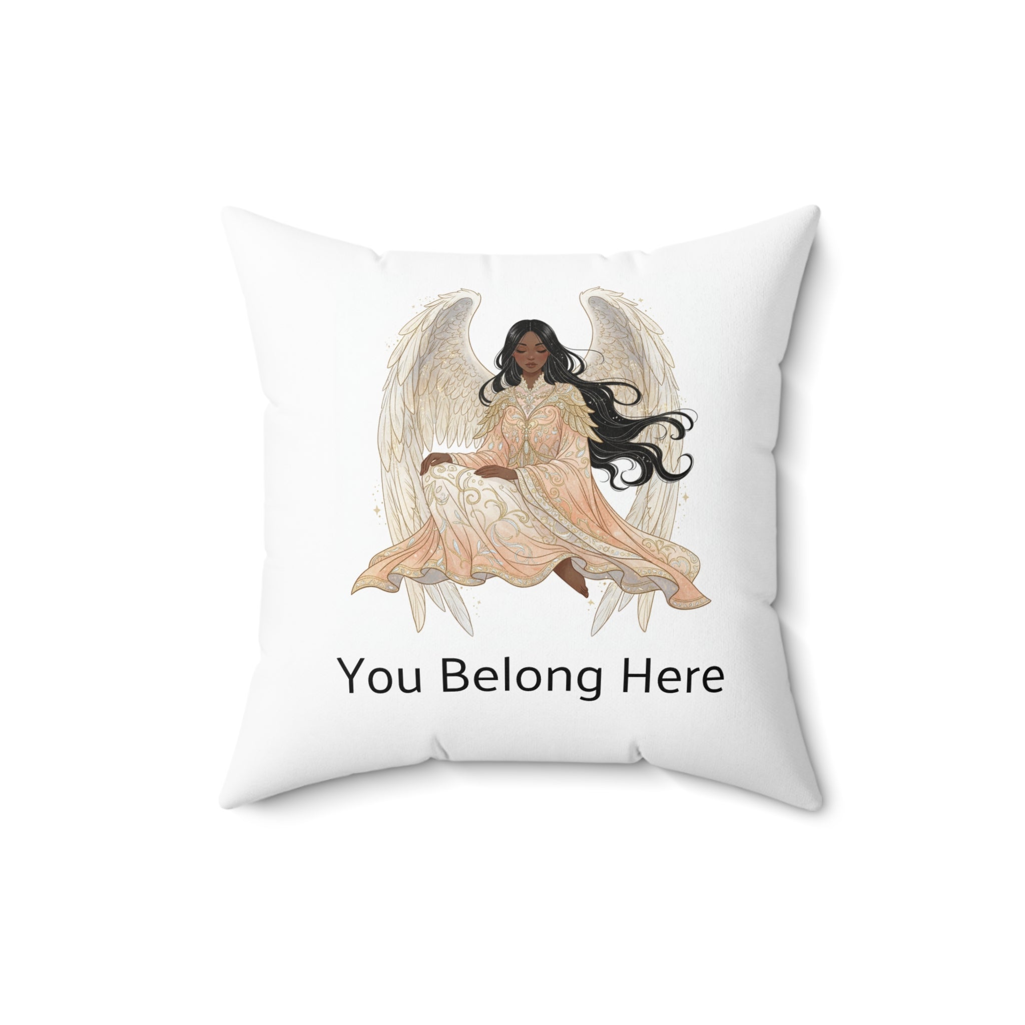 You Belong Here / Breathe and Relax Angel Pillow