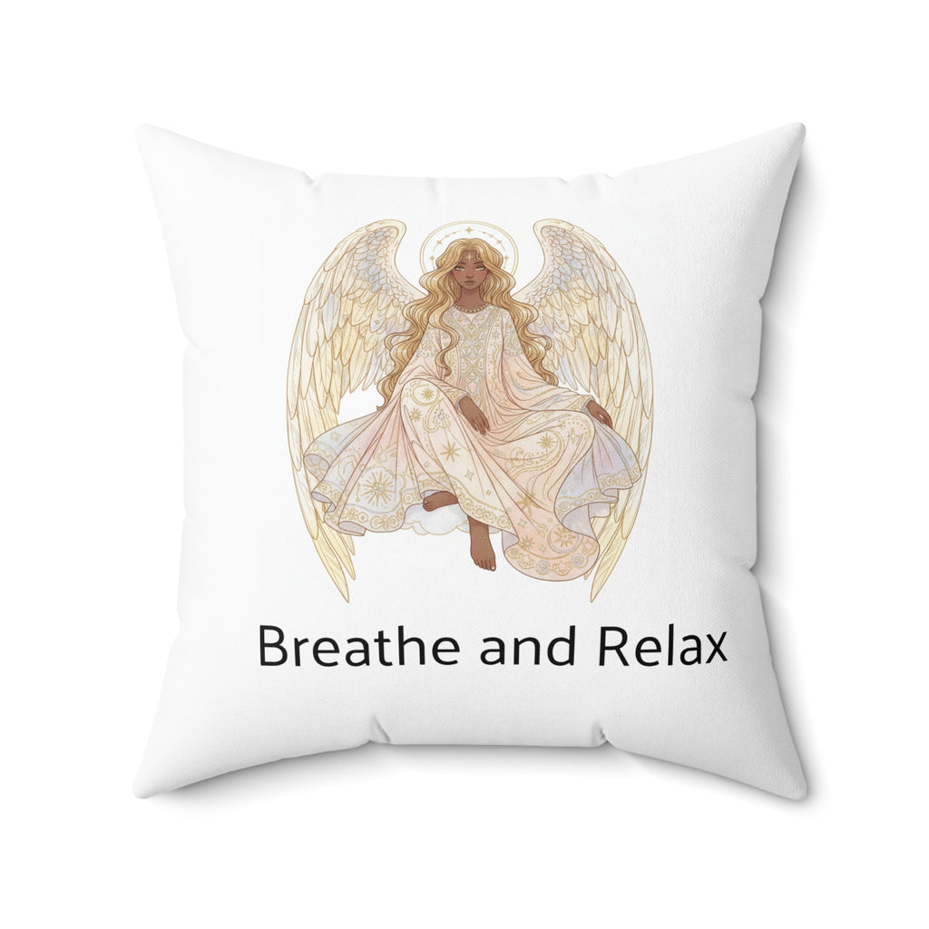 You Belong Here / Breathe and Relax Angel Pillow