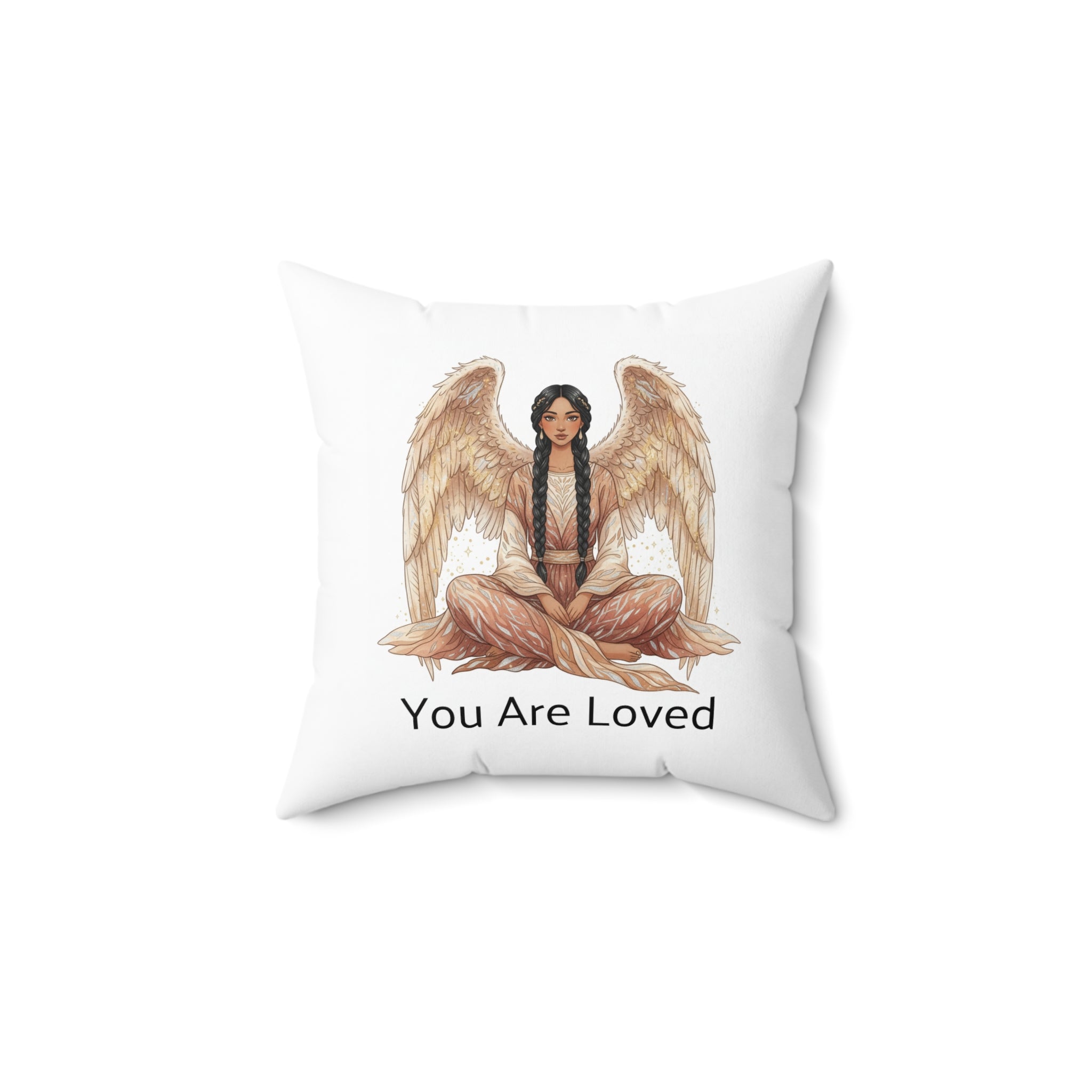 Angel  Pillow — 'Safe and Protected' / 'You Are Loved'