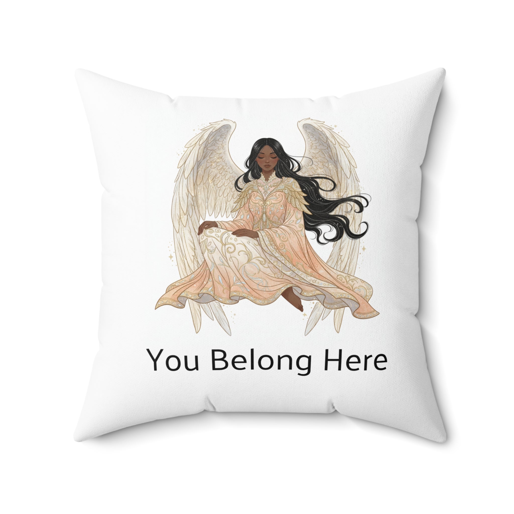 You Belong Here / Breathe and Relax Angel Pillow