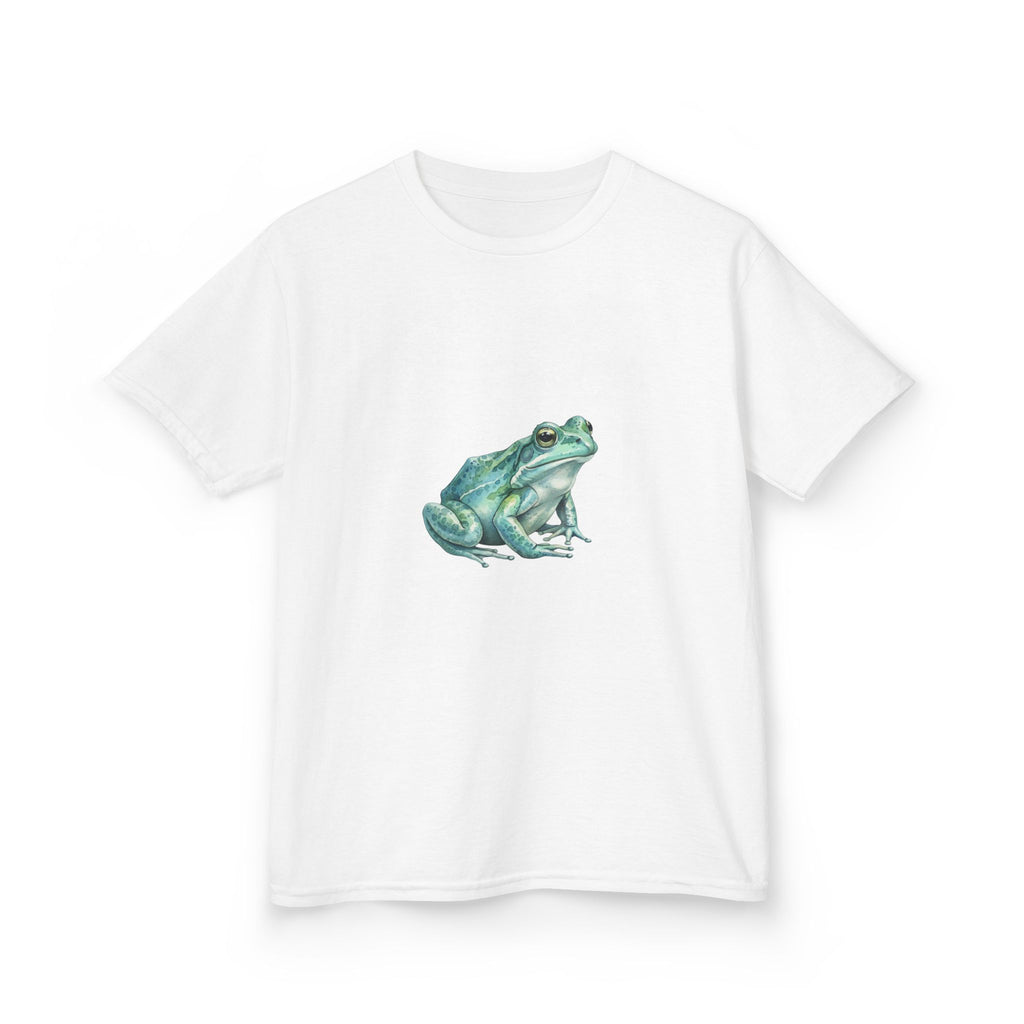 Kids Frog T-Shirt — Cute Green Frog Graphic Tee for Children