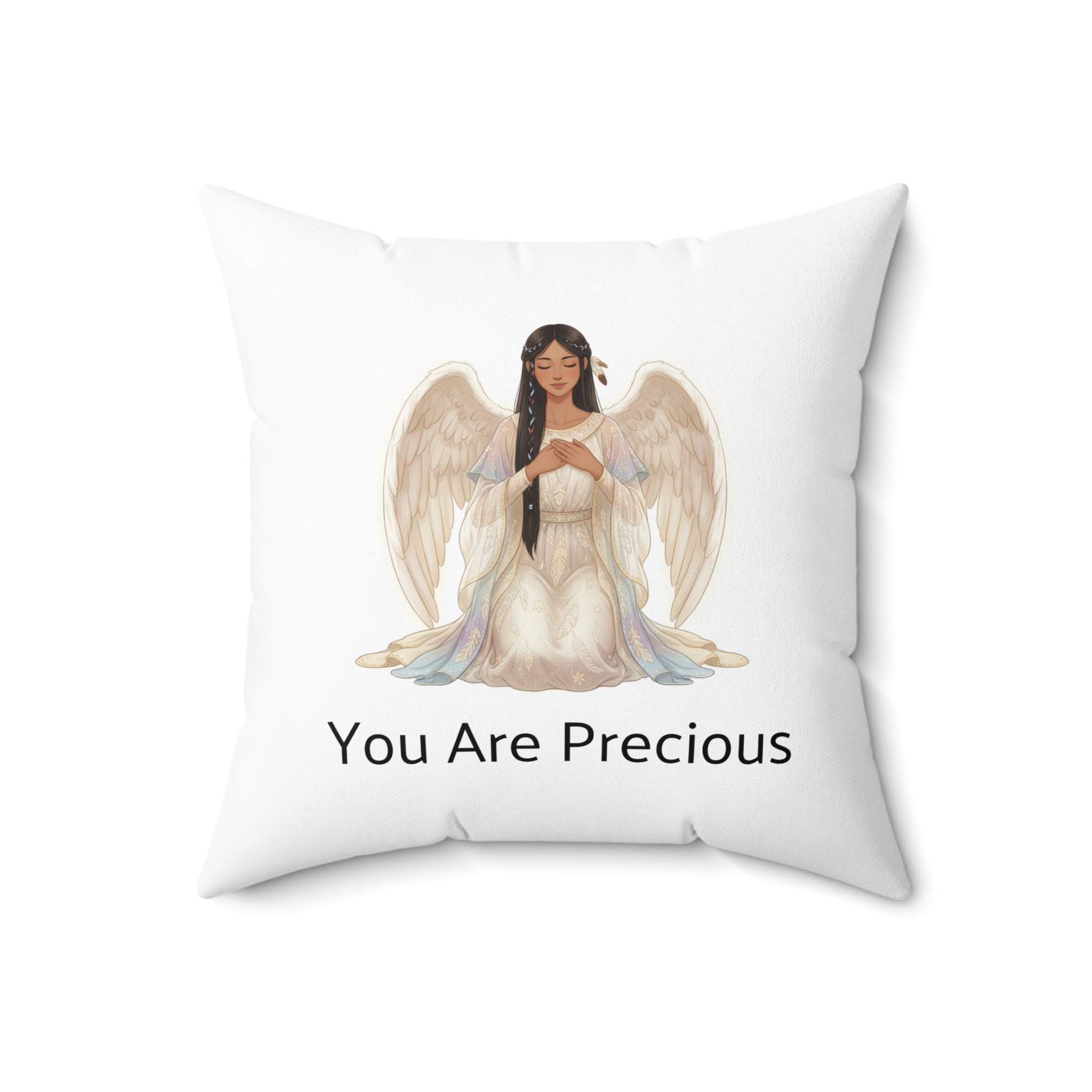 Angel Pillow — "You Are Precious" / "You Are Heard" Calm Corner Pillow